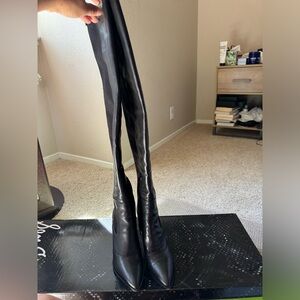 Sam Edelman Natasha Black Leather 6.5